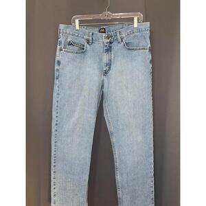 Lee Regular Fit Jeans Men’s Size 36x29 Light Wash 100% Cotton Classic Denim
